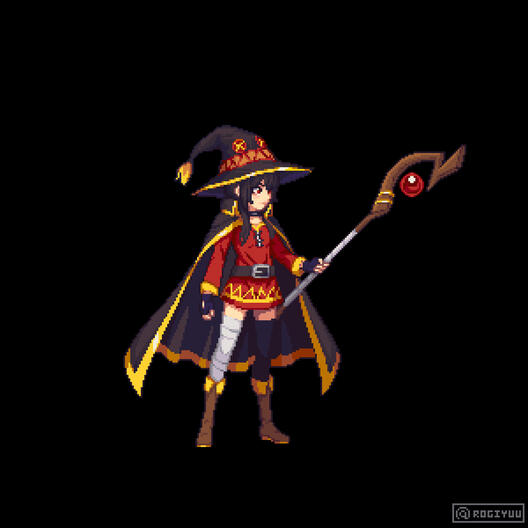 Megumin Sprite Concept